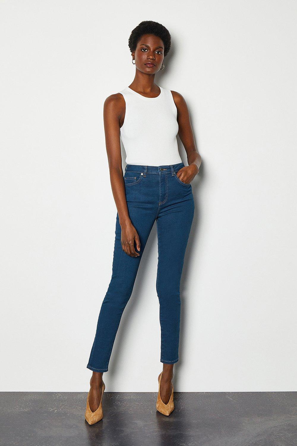 Power Stretch Vintage Skinny Jeans Karen Millen